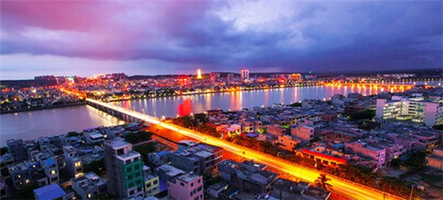 捡鱼的自然风景区